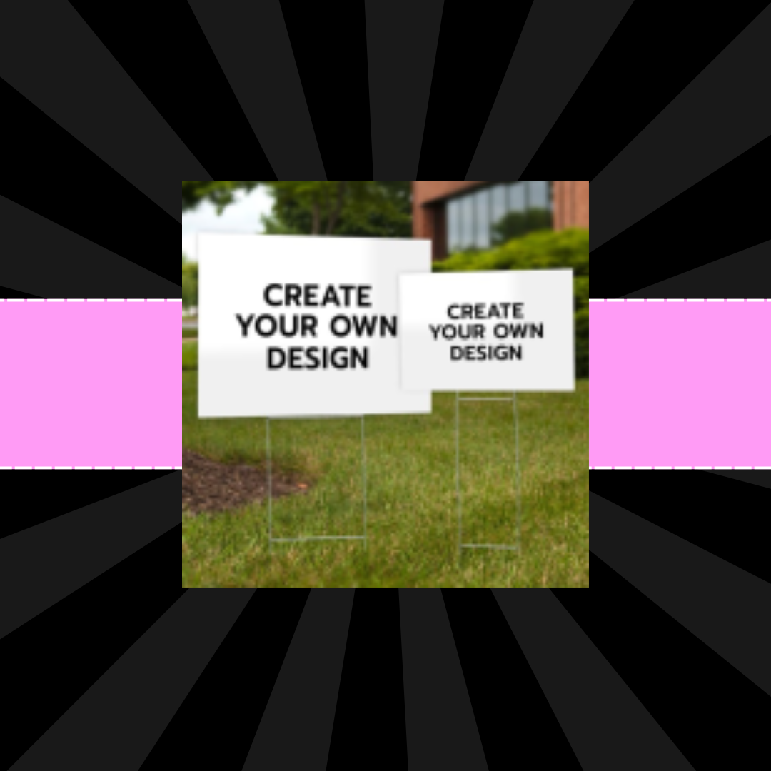 Build a Yard Sign – Vinyl Room